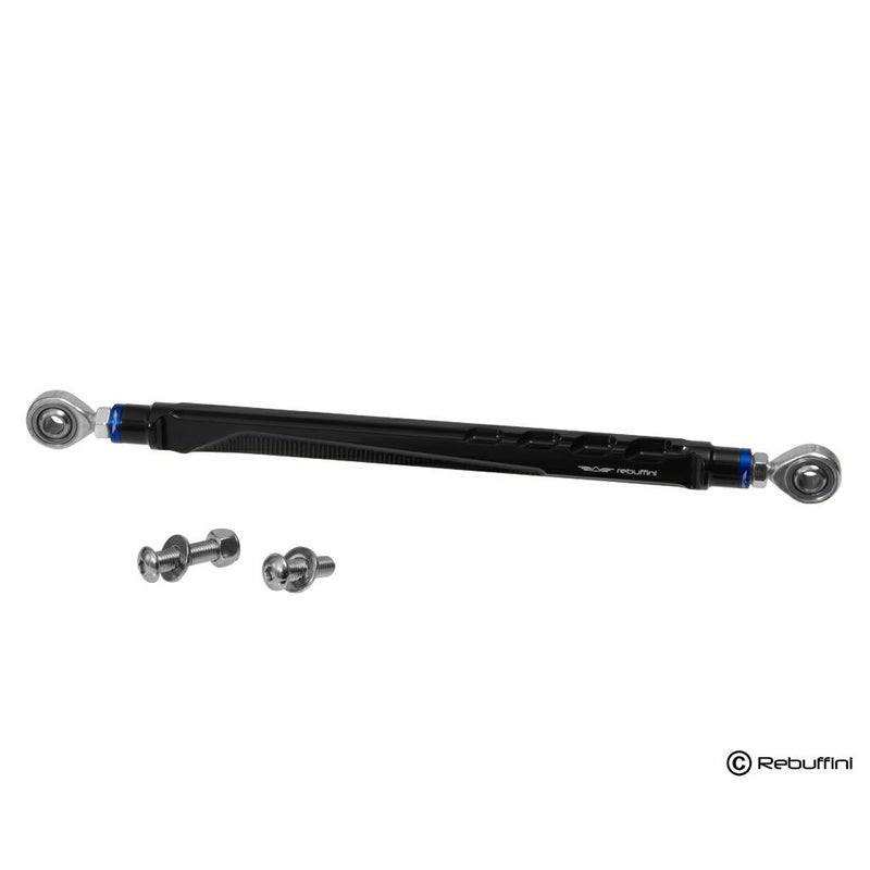 Wheelie シフトリンケージ (ブラック/ブルー) ツーリング、ソフテイル