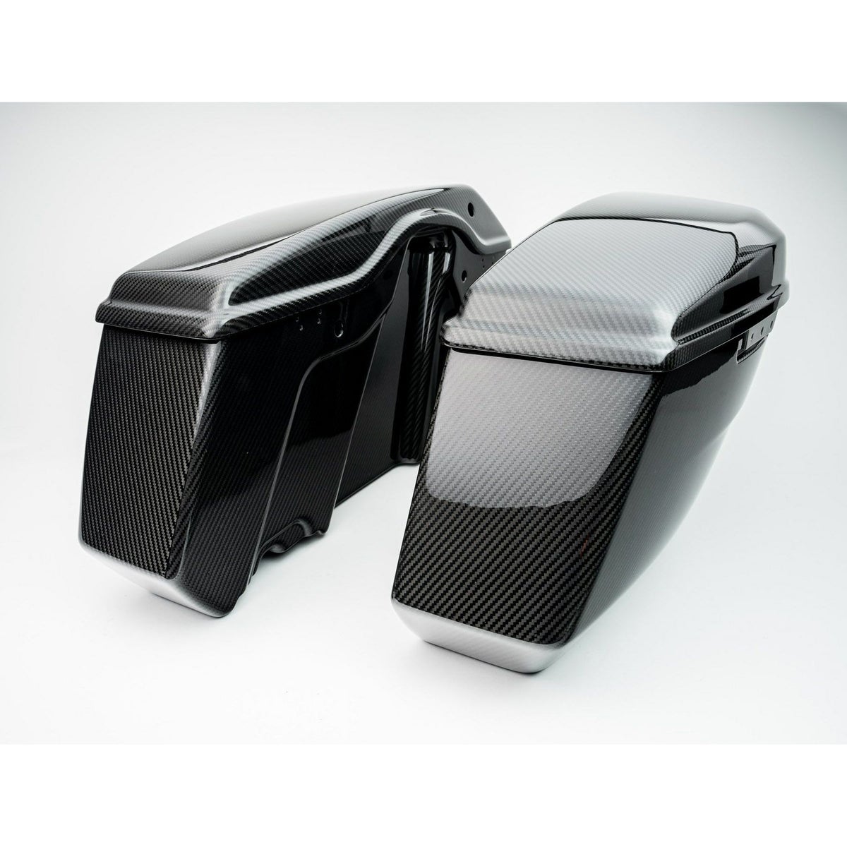 カーボンファイバー サドルバッグ・ボトム (艶有り) 2024以降 ツーリング5