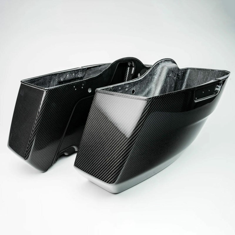 カーボンファイバー サドルバッグ・ボトム (艶消し) 2024以降 ツーリング