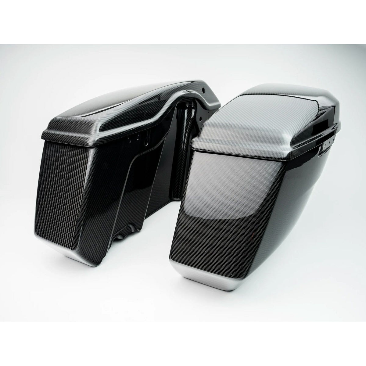 カーボンファイバー サドルバッグ・ボトム (艶消し) 2024以降 ツーリング1