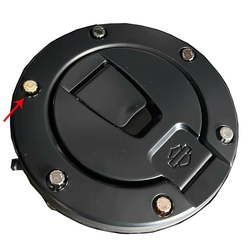 2025以降ツーリング ガスキャップ ARPボルトキット ゴールド BAMCO MOTORSPORTS (バムコ モータースポーツ)