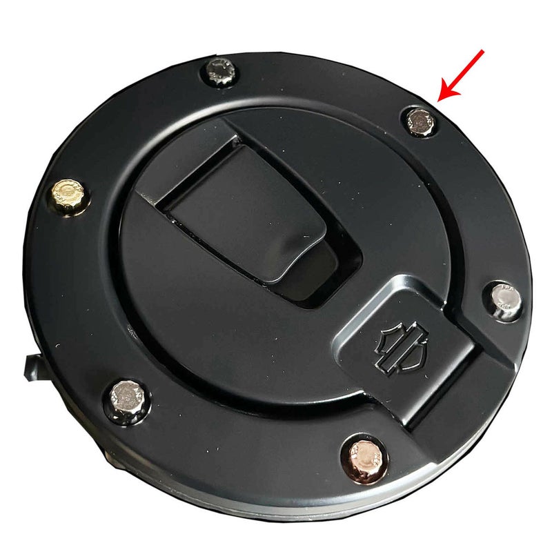 2025以降ツーリング ガスキャップ ARPボルトキット ブラッククローム BAMCO MOTORSPORTS (バムコ モータースポーツ)