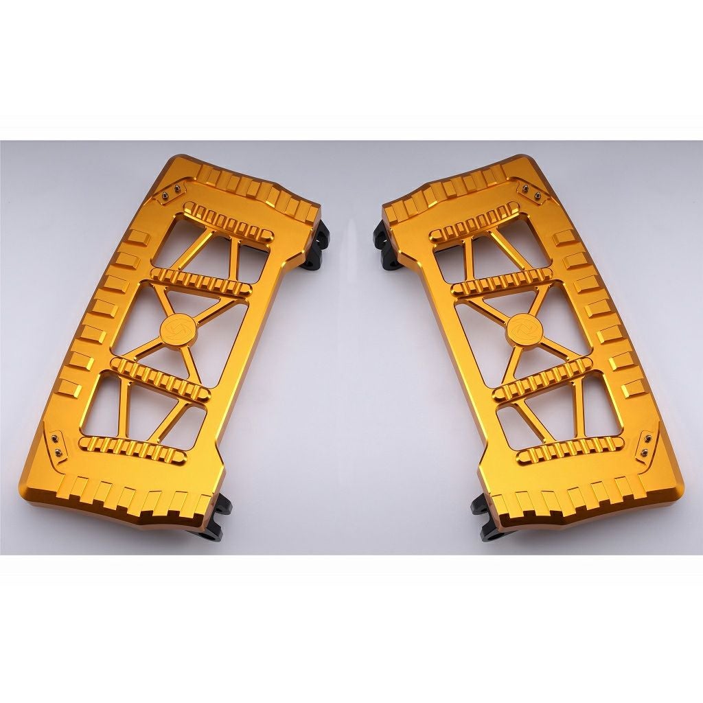 アルミ削り出しフロアボード タイプ1 (ゴールド) 2024以降 ツーリング5