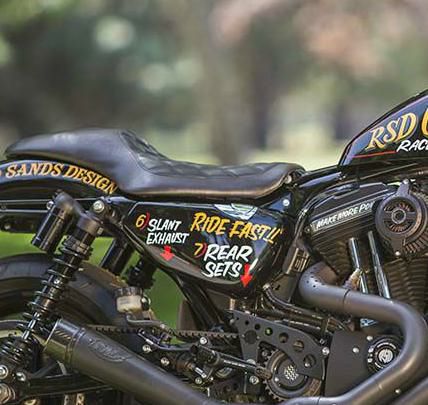 ハーレー ツーリング ローランドサンズ Boss ボス 2UP カスタムシート Roland Sands Design Boss 2UPシート 1997〜2007 ツーリング : HD