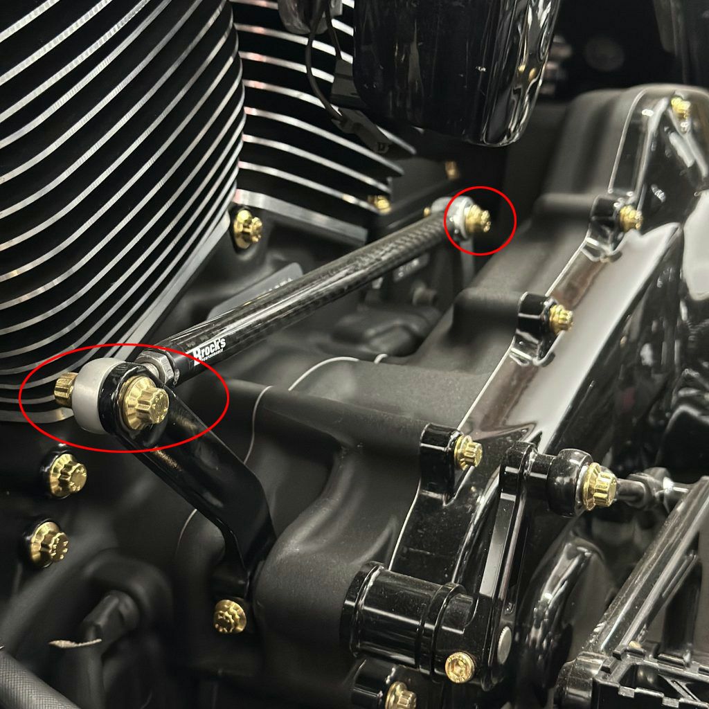 1986以降ツーリング シフトリンケージ ARPボルトキット ゴールド BAMCO