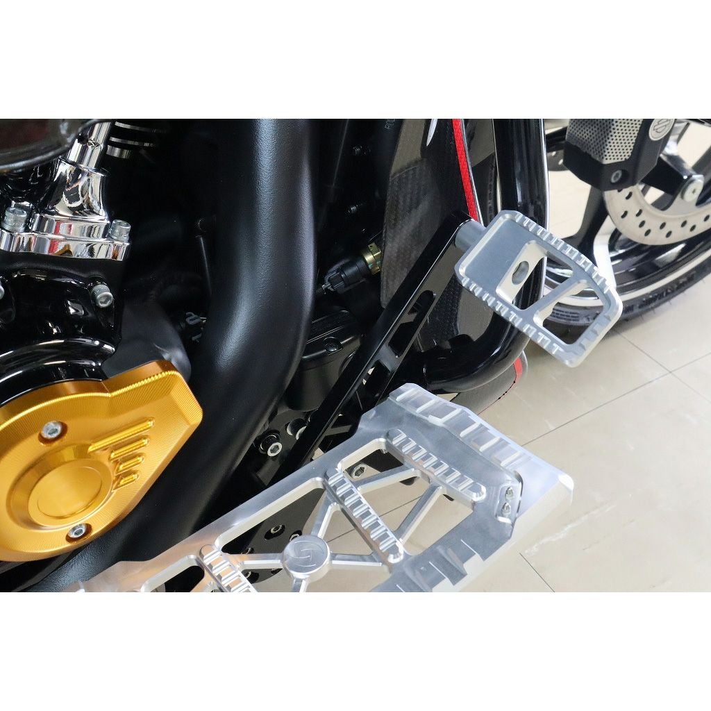 リアブレーキレバーキット (ブラック/シルバー)1