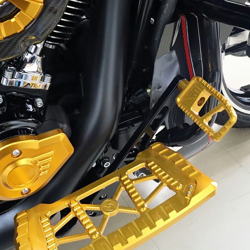 リアブレーキレバーキット (ブラック/ゴールド)