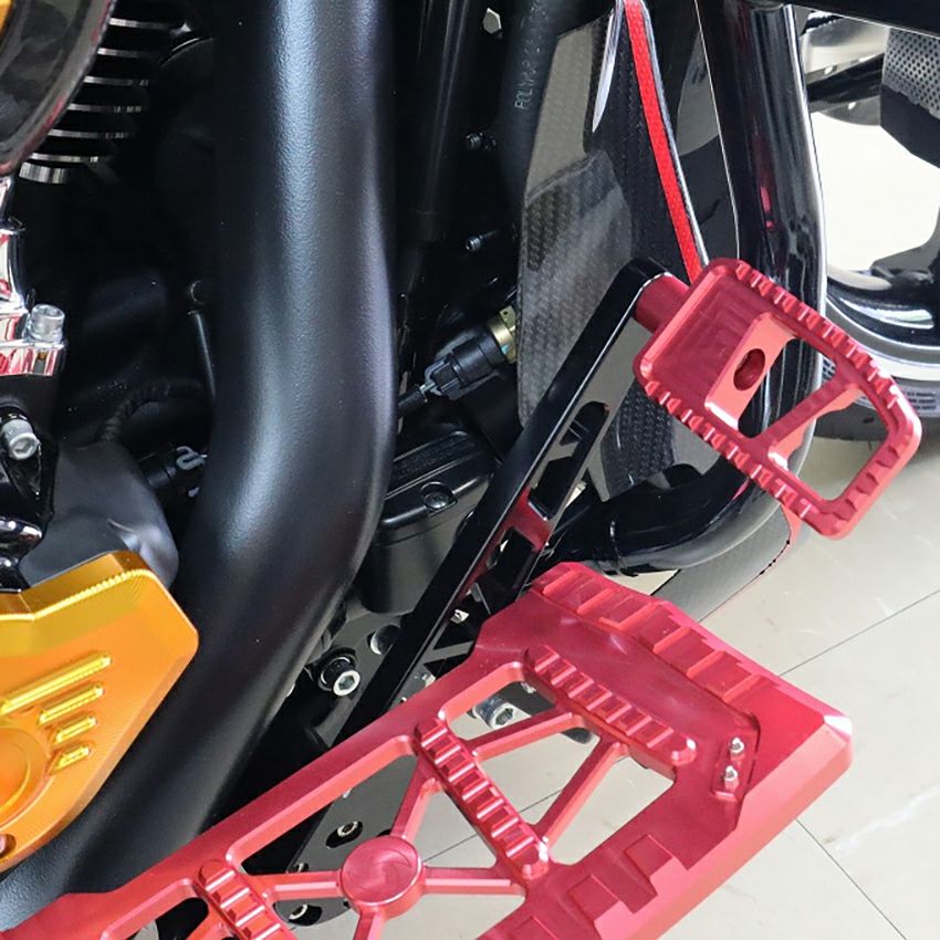 スピードラ リアブレーキレバーキット (ブラック/レッド) 2014以降