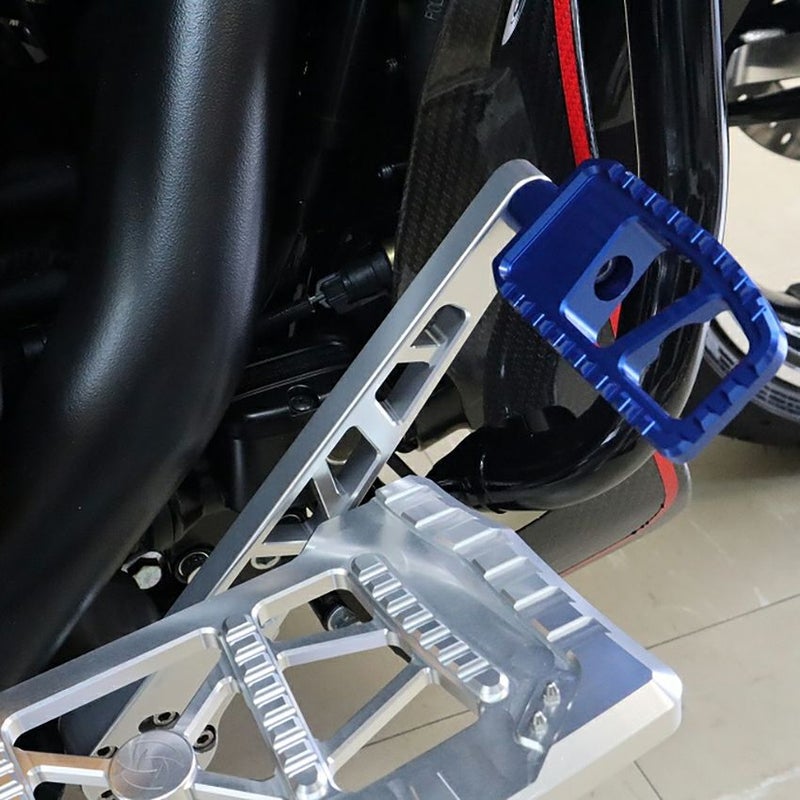 リアブレーキレバーキット (シルバー/ブルー)