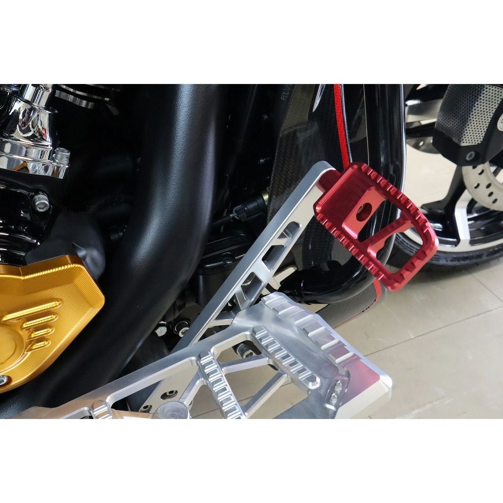 リアブレーキレバーキット (シルバー/レッド)1