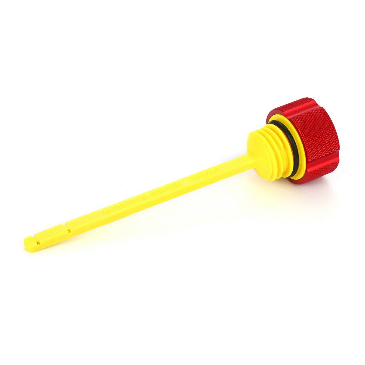 マグネット付き パフォーマンス・オイルディップスティック ナールヘッド (レッド)1