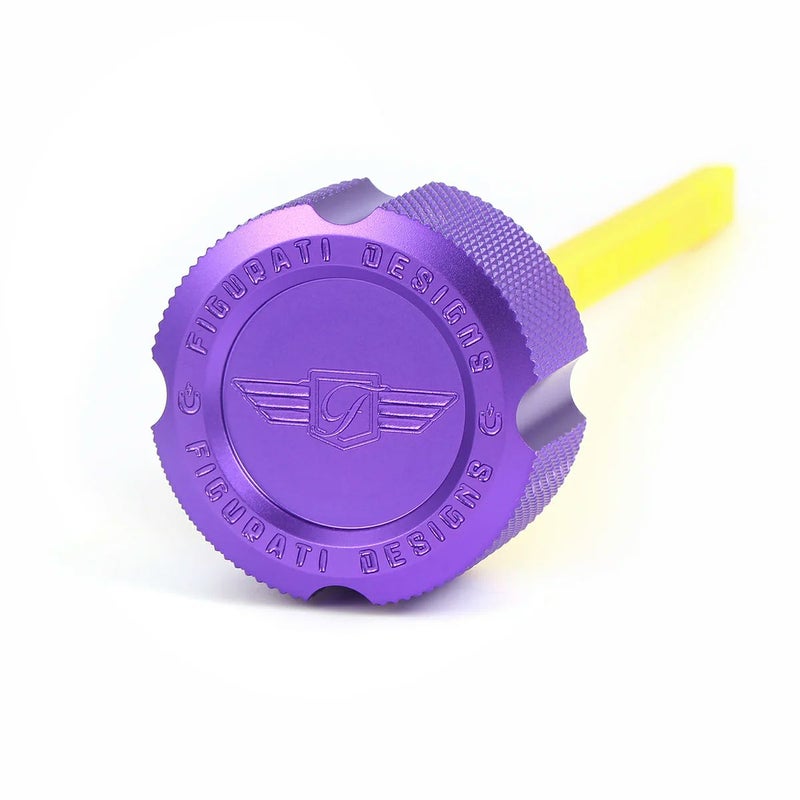 マグネット付き パフォーマンス・オイルディップスティック ナールヘッド (パープル)