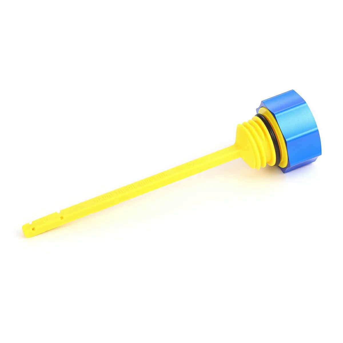マグネット付き パフォーマンス・オイルディップスティック カーブヘッド (ブルー)1