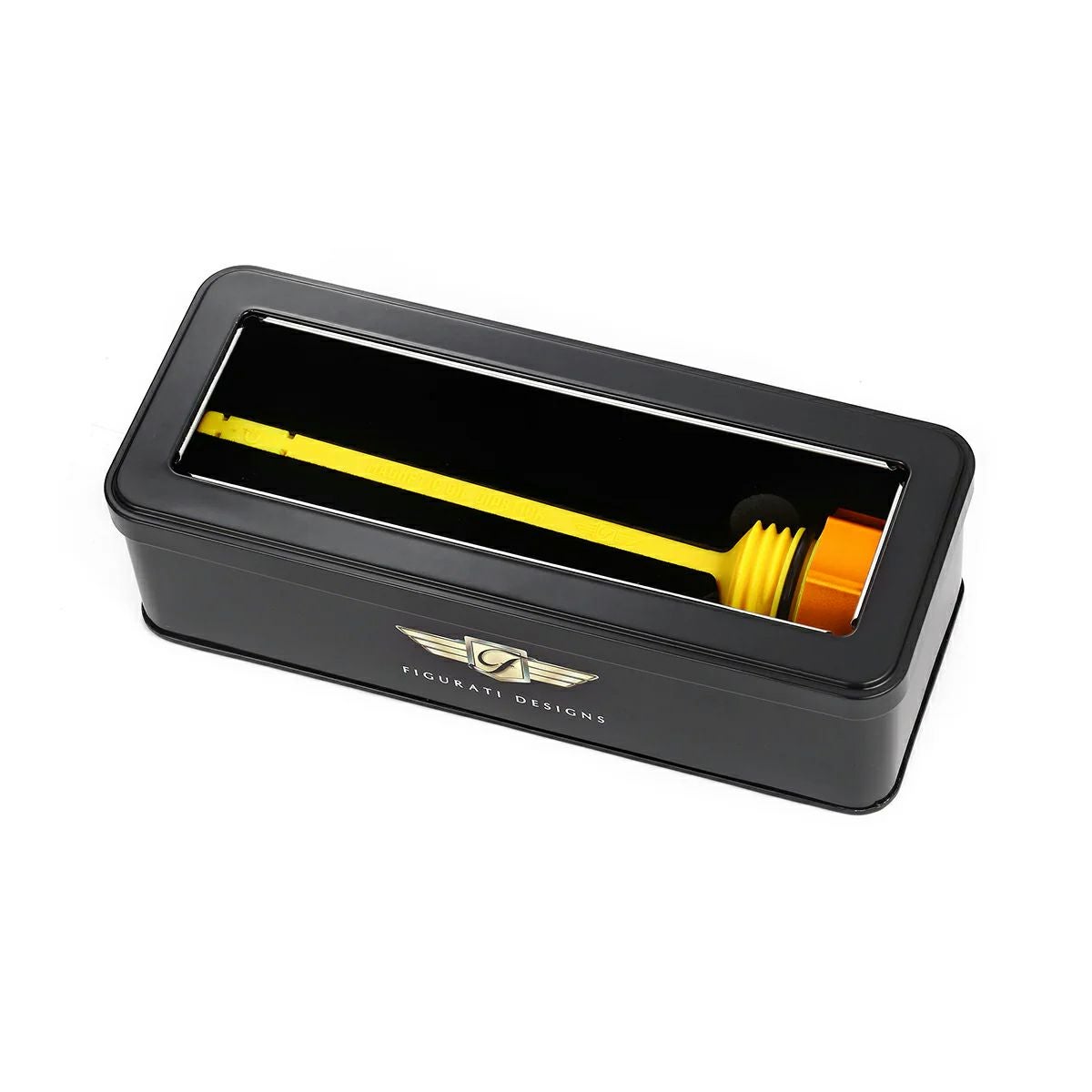 マグネット付き パフォーマンス・オイルディップスティック カーブヘッド (ゴールド)2