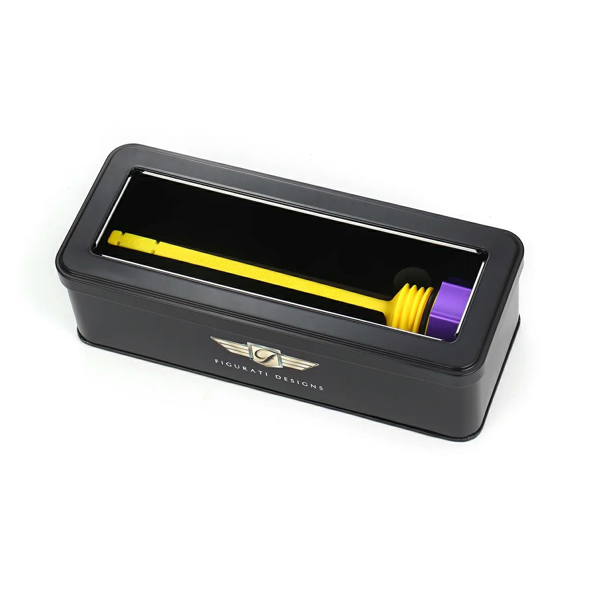 マグネット付き パフォーマンス・オイルディップスティック カーブヘッド (パープル)2