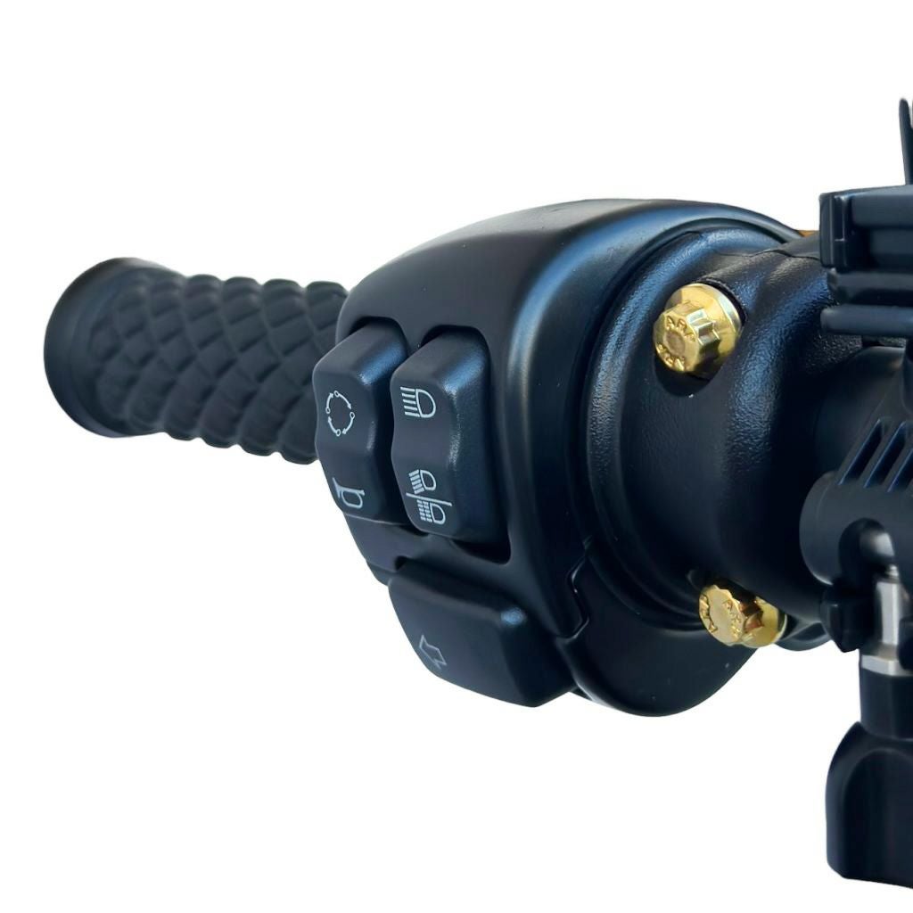 ハーレー ハンドルバー パーチクランプ ARPボルトキット ゴールド BAMCO MOTORSPORTS (バムコ モータースポーツ)