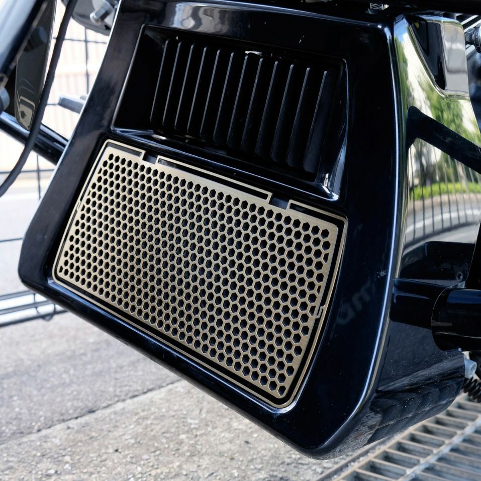 ラジエターガードカバー (真鍮・ゴールド)