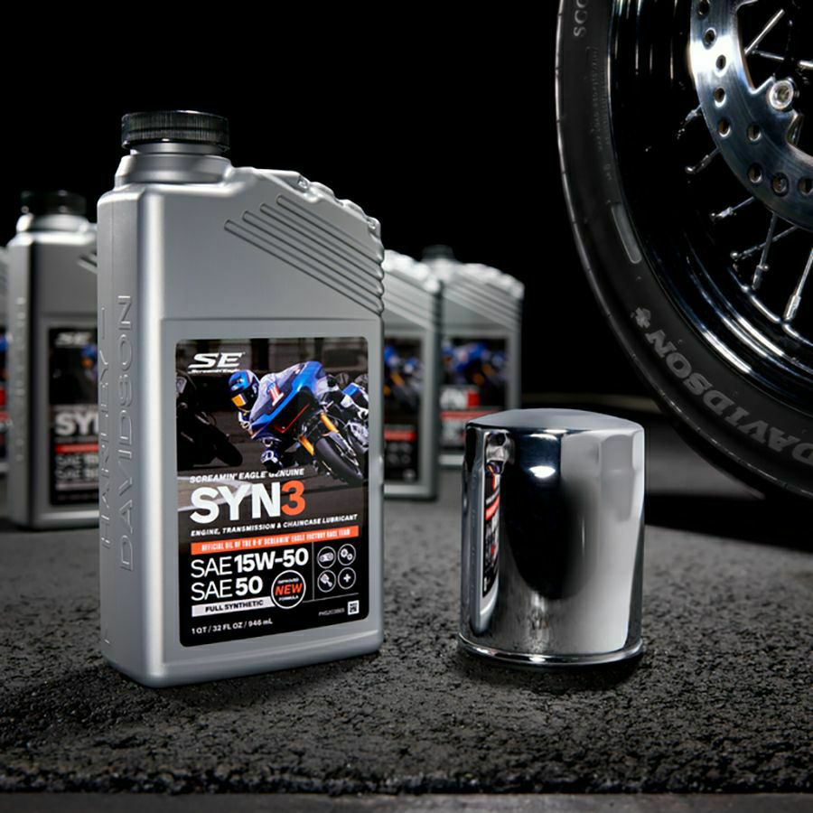 【SALE】ハーレー純正スクリーミンイーグル　SYN3オイル 1ガロン1