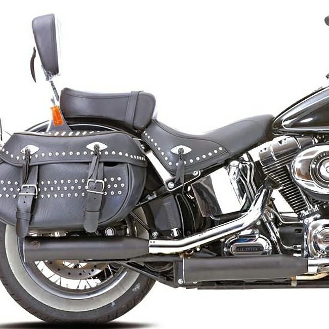 ダブルグルーブ スリップオンマフラー (ブラック) 2021～2024 ヘリテイジクラシック