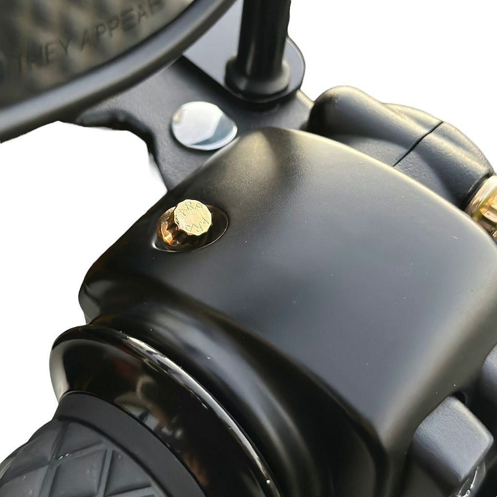 M8ソフテイル ハンドルバー スイッチハウジング ARPボルトキット ゴールド BAMCO MOTORSPORTS (バムコ モータースポーツ)