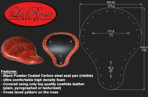 La Rosa Design ベーシック・ソロシート　16インチ-02