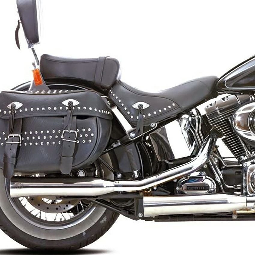 SALE】2007～2017 ソフテイル 3インチ・ツインスラッシュ スリップオン