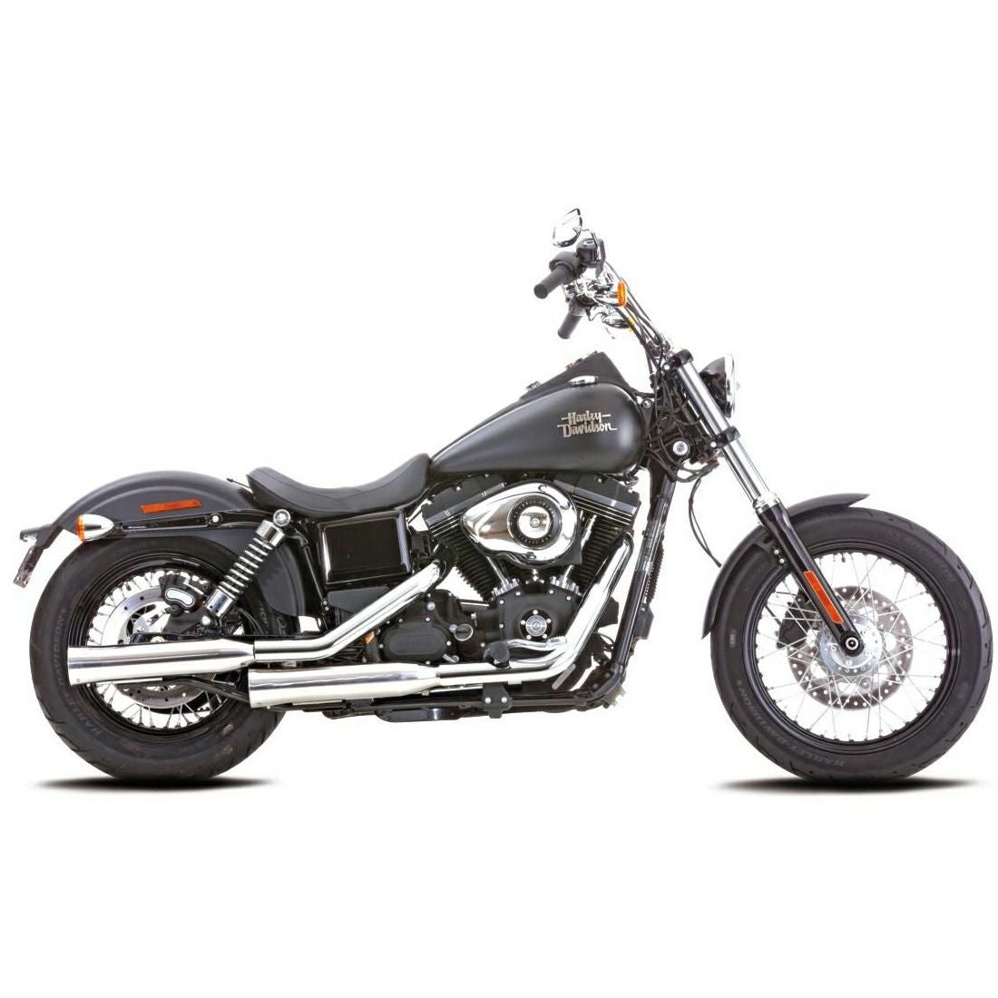 ダブルグルーブ スリップオンマフラー (ポリッシュ) 2006～2017 ダイナ1