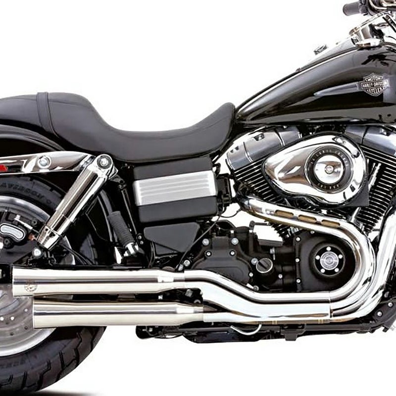 ダブルグルーブ スリップオンマフラー (ポリッシュ) FXDF、FXDWG、FXDLS