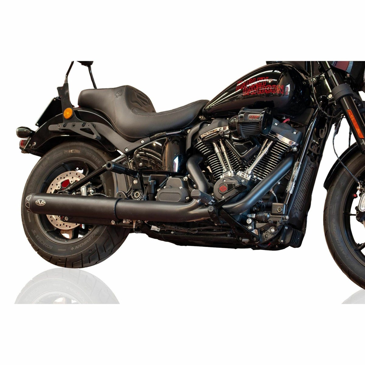 スリップオンマフラー Euro5 (ブラック) 2025以降 ソフテイル1