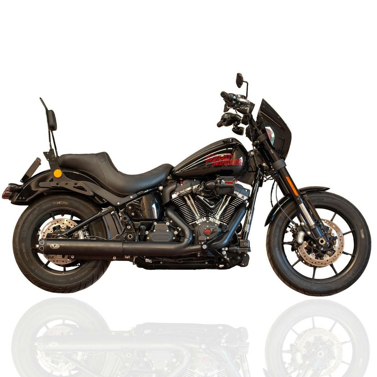 スリップオンマフラー Euro5 (ブラック) 2025以降 ソフテイル3