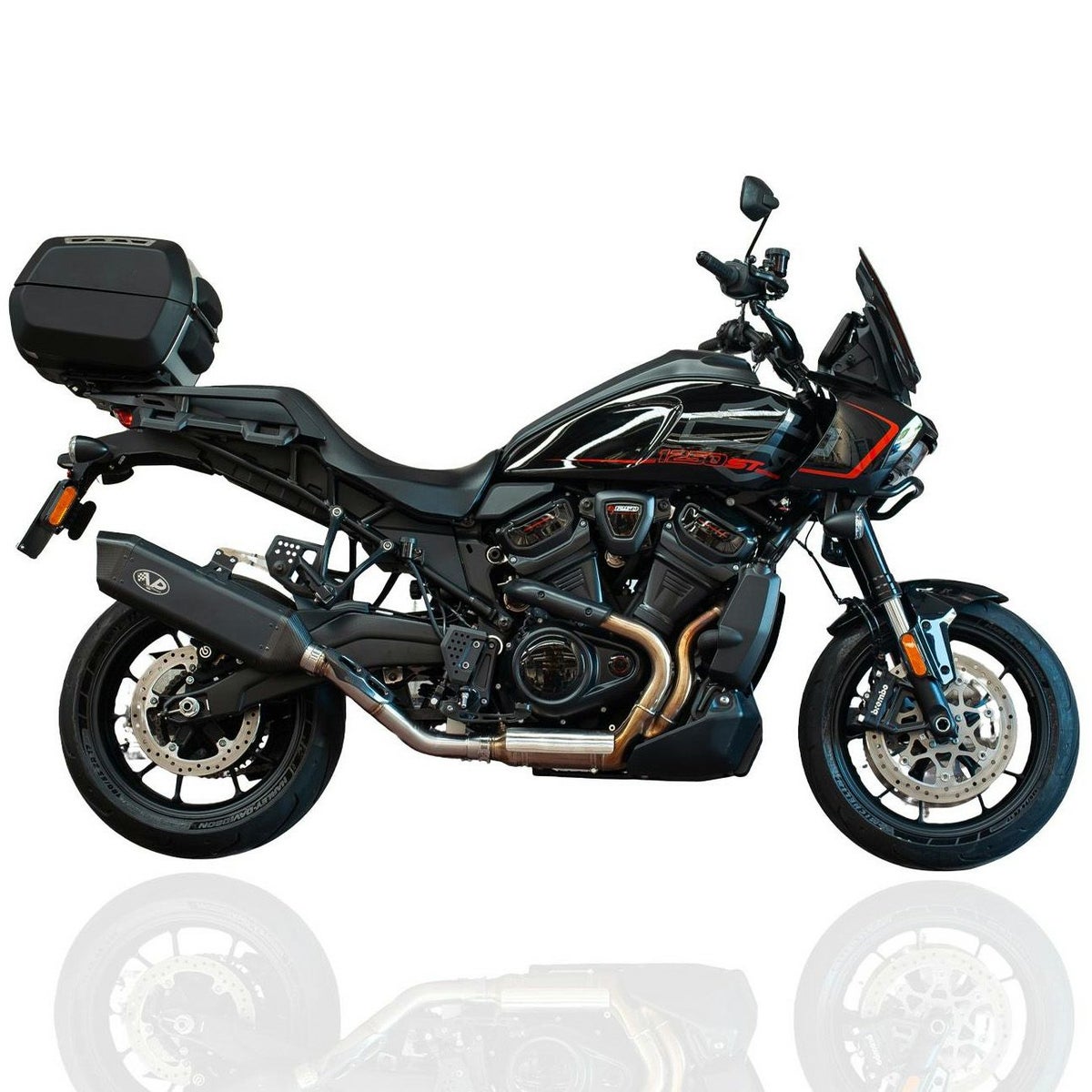 スリップオンマフラー Euro5＋ (ブラック) 2025以降 パンアメリカ4