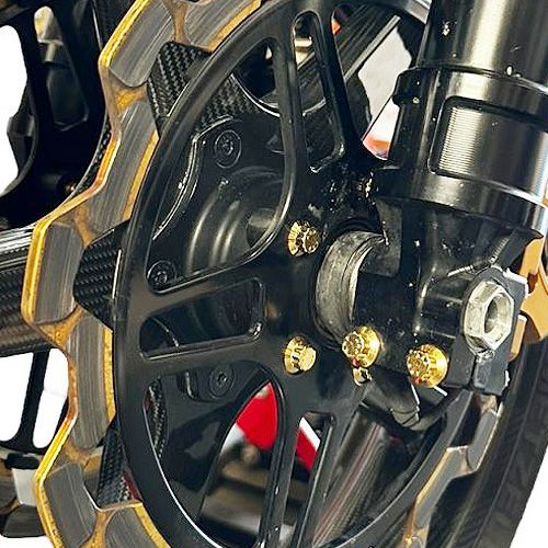 リア ハブマウントローター ARPボルトキット ゴールド BAMCO MOTORSPORTS (バムコ モータースポーツ)