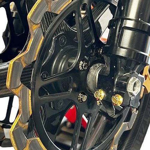 リア ハブマウントローター ARPボルトキット ブラッククローム BAMCO MOTORSPORTS (バムコ モータースポーツ)