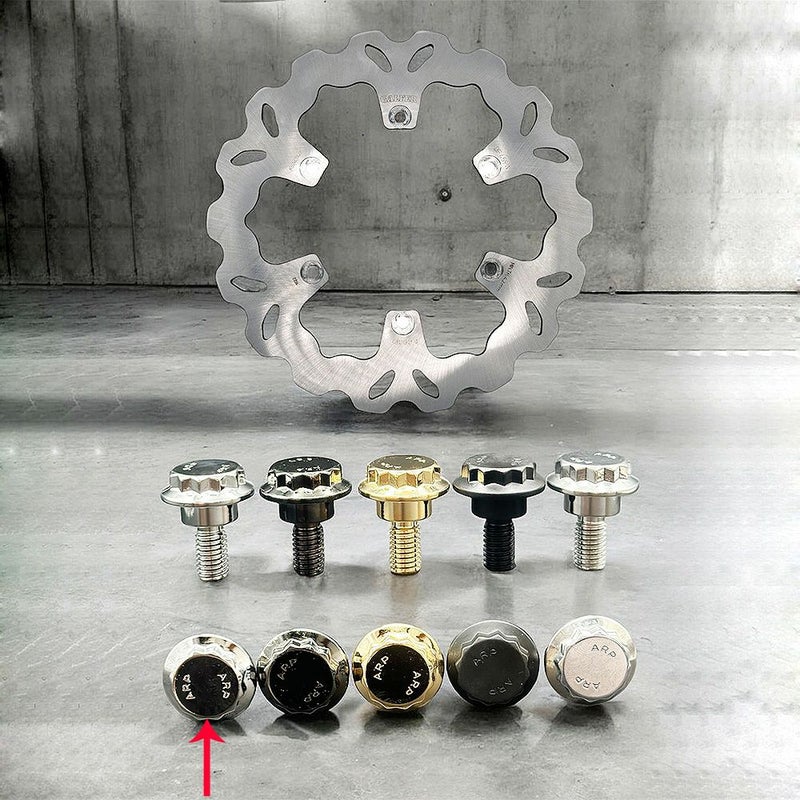 フロント スポークマウントローター デュアル ARPボルトキット クローム BAMCO MOTORSPORTS (バムコ モータースポーツ)