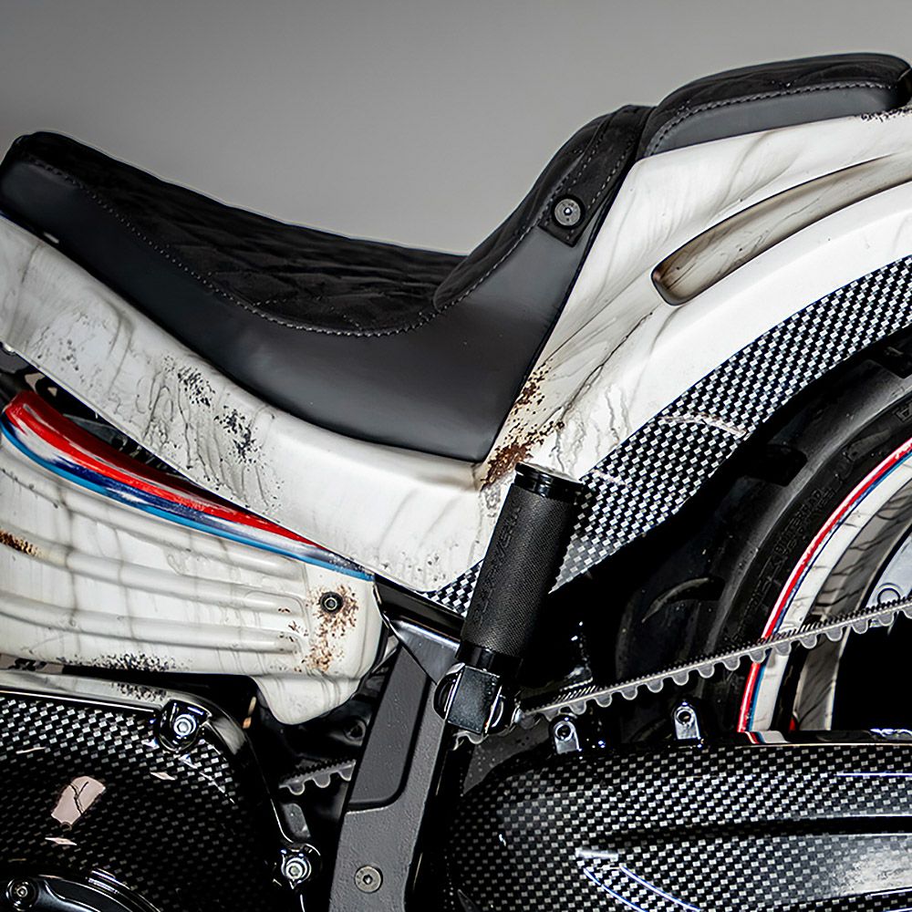 カルトワーク パッセンジャーフットペグ リロケーションブラケット (ブラック)