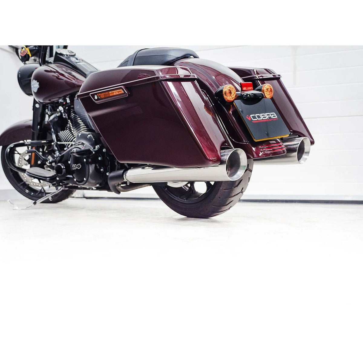 スラッシュカット・パフォーマンス スリップオンマフラー(ポリッシュ)2