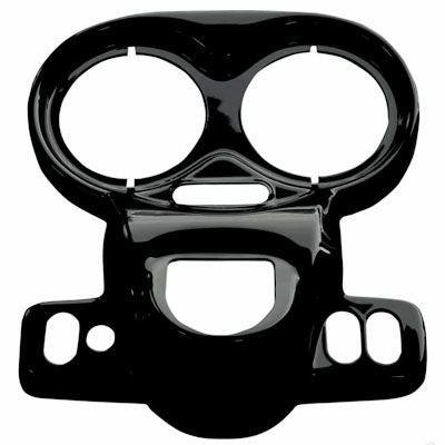 HELLS FOUNDRY　インストゥルメント・シュラウド　FLTR(X)用 ブラック-01