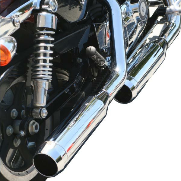 LA Choppers スリップオンマフラー　2004～2013スポーツスター　クローム/クローム-01