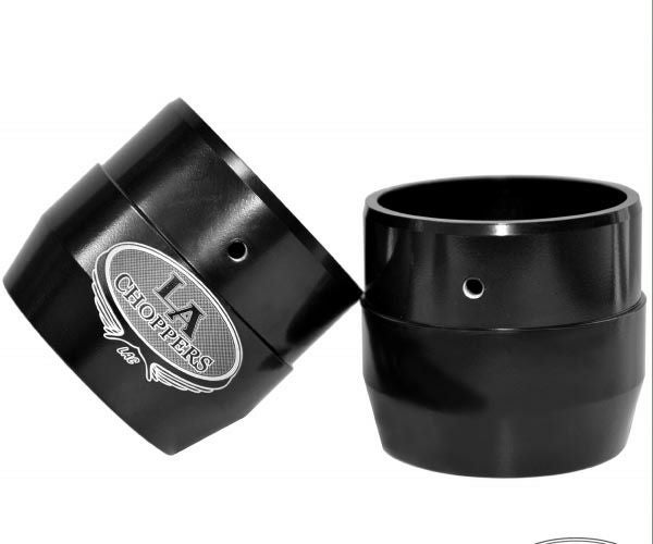 LA Choppers スリップオンマフラー　2004～2013スポーツスター　クローム/ブラック-02