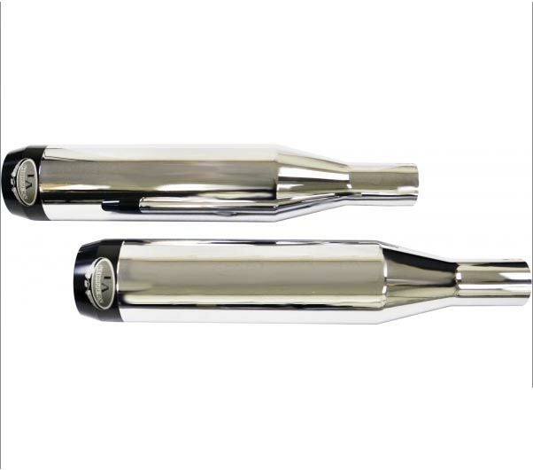 LA Choppers スリップオンマフラー　2004～2013スポーツスター　クローム/ブラック-03