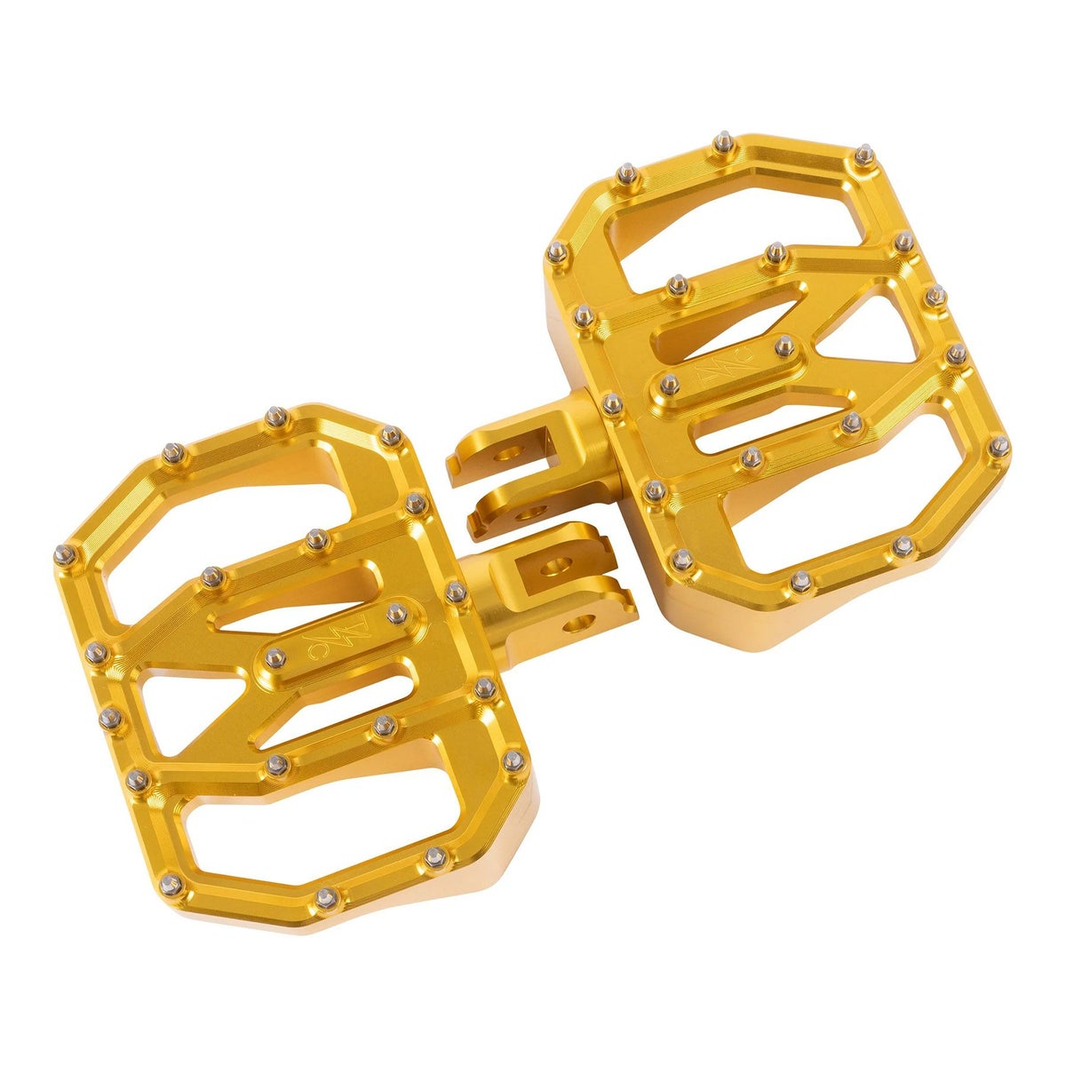 Aggressor ライダー・ミニフロアボード (ゴールド) M8ソフテイル5