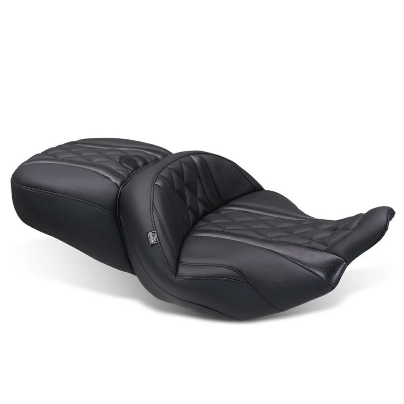 ワンピース・デラックスツーリングシート (ダイアモンド/ブラックステッチ)