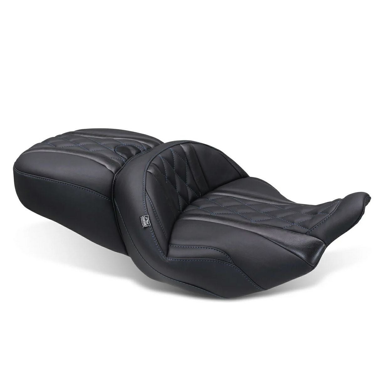 ワンピース・デラックスツーリングシート (ダイアモンド/ブルーステッチ)