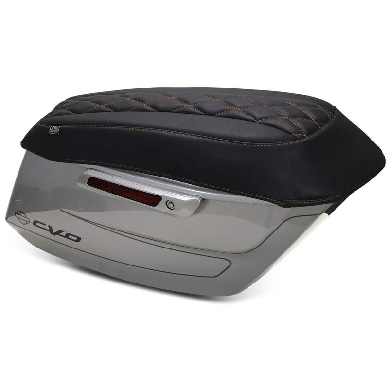 デラックス ダイアモンド サドルバッグリッドカバー (オレンジ)