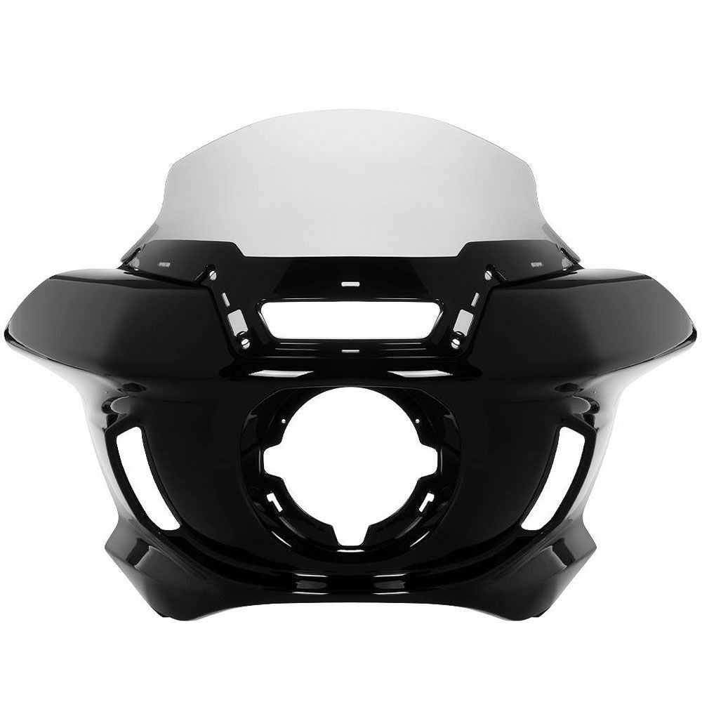 純正カラー仕上げ FXLRSTスタイル フェアリングキット ビビッドブラック スモークシールド HogWorkz（ホグワークズ） 2