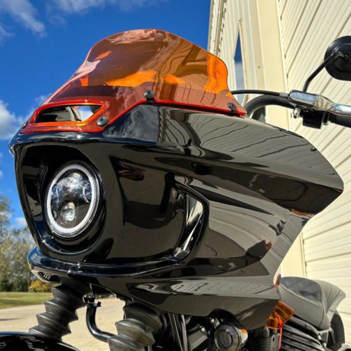 純正カラー仕上げ FXLRSTスタイル フェアリングキット ビビッド