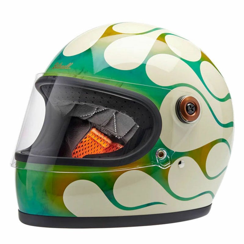 ビルトウェル Gringo S × Born Free ECE規格R22.06 ヘルメット フレイムデザイン 