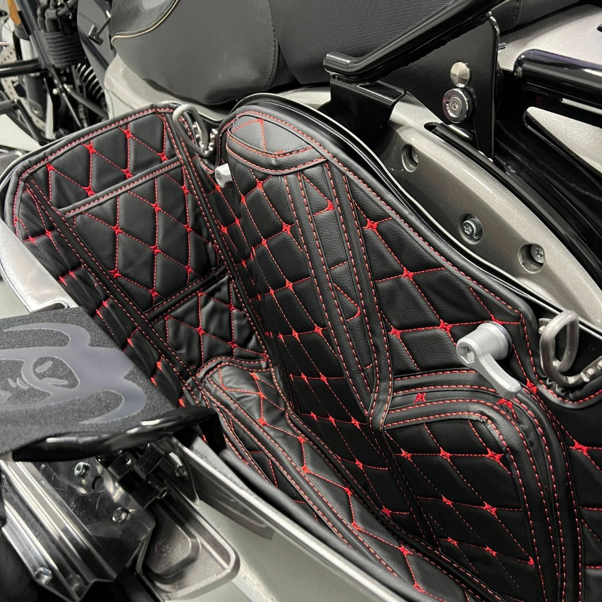 2025以降 ツーリング サドルバッグライナー レッドステッチ HogWorkz（ホグワークズ） 2