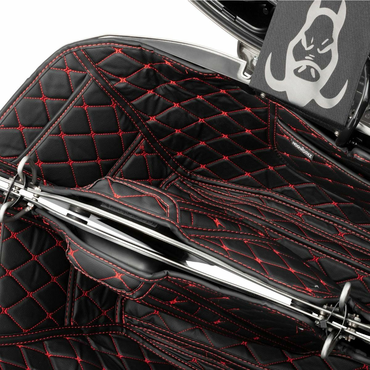 2025以降 ツーリング サドルバッグライナー レッドステッチ HogWorkz（ホグワークズ） 4