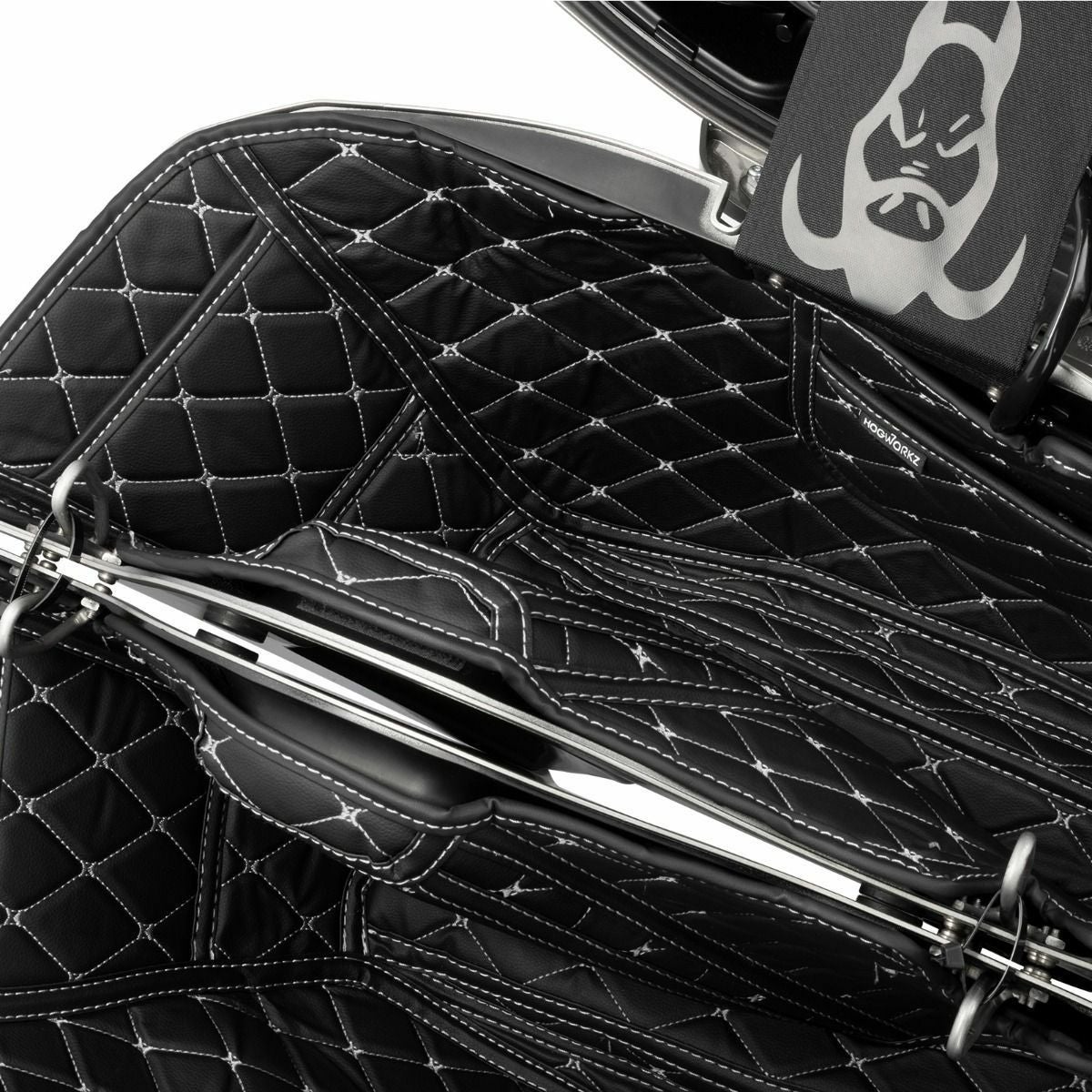 2025以降 ツーリング サドルバッグライナー シルバーステッチ HogWorkz（ホグワークズ） 4